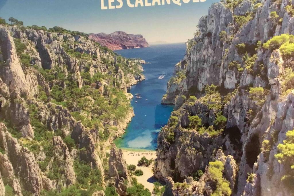 Spacieux Et Bel Appartement Avec Grande Terrasse Marseilles Exterior foto